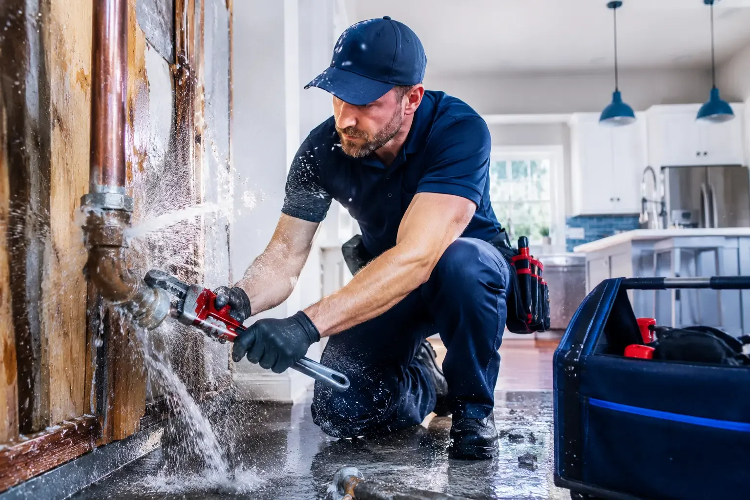 Local emergency pipe repair professionals in Como, MS